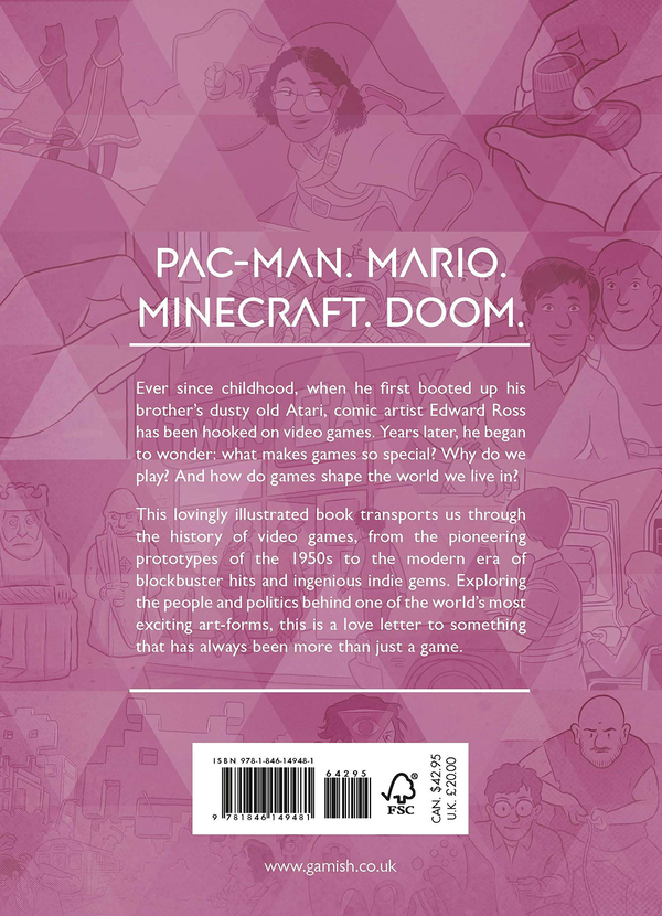 Паперова книга «Gamish. A Graphic History of Gaming», автор Едвард Росс - фото №1