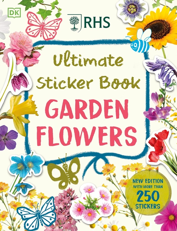 Бумажная книга «RHS Ultimate Sticker Book. Garden Flowers» - фото №1