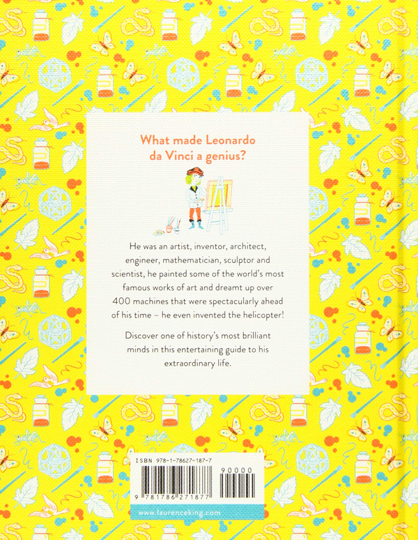 Бумажная книга «Little Guides to Great Lives. Leonardo da Vinci», автор Исабел Томас - фото №1
