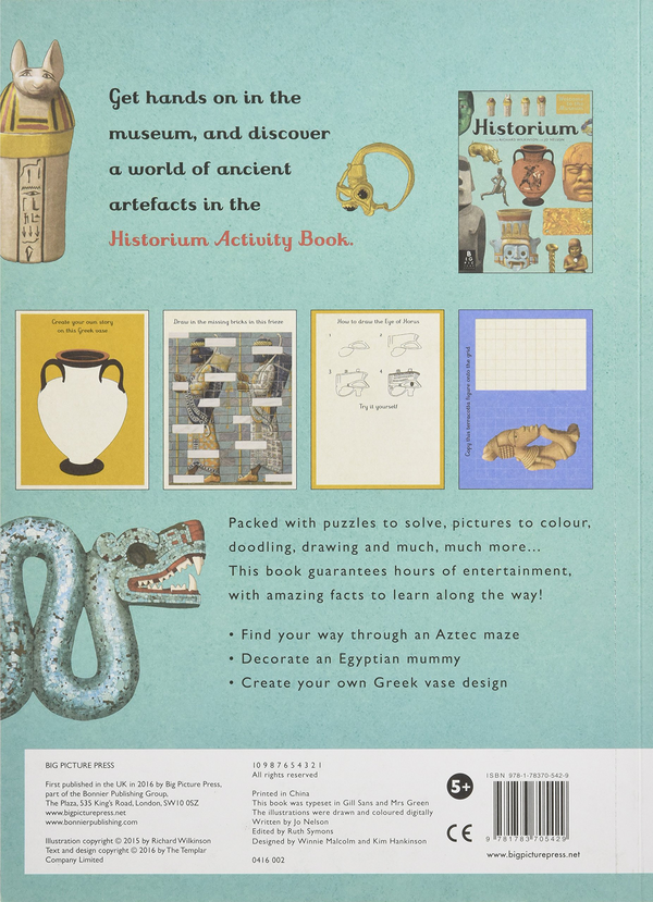 [object Object] «Historium Activity Book», авторов Джо Нельсон, Ричард Уилкинсон - фото №2 - миниатюра