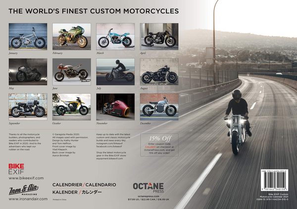 Бумажная книга «Bike Exif Custom Motorcycles 2021» - фото №1