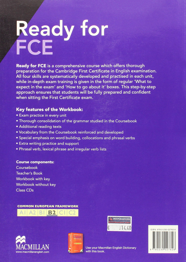 [object Object] «Ready for FCE Workbook», автор Рой Норріс - фото №2 - мініатюра
