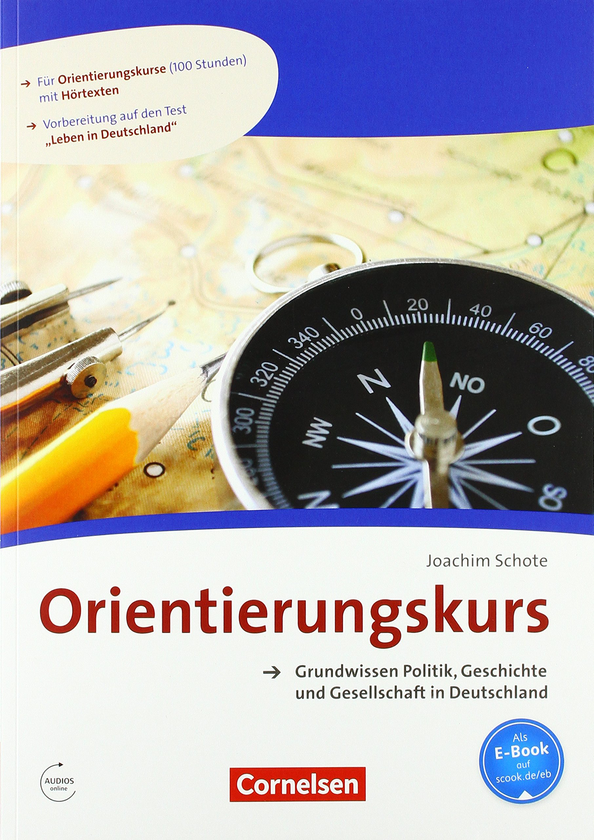 Бумажная книга «Orientierungskurs. A2/B1. Kursheft mit Audios online », автор Йоахим Шот - фото №1