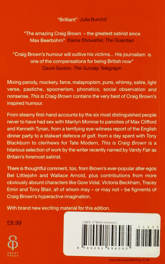 Бумажная книга «This Is Craig Brown», автор Крейг Браун - фото №1