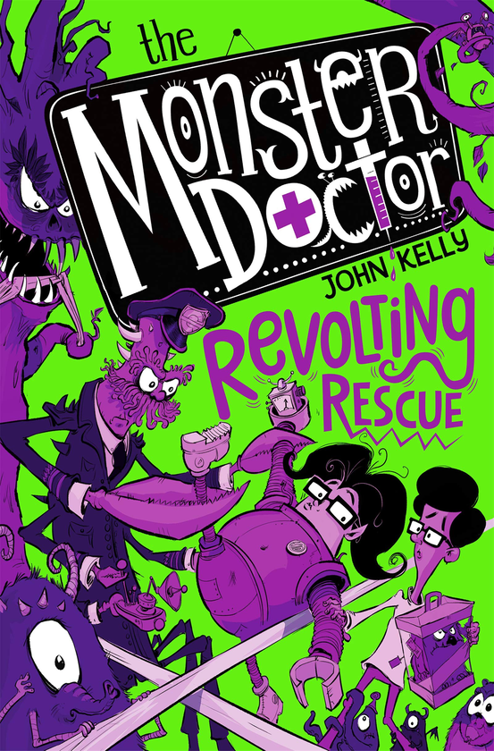 Бумажная книга «The Monster Doctor: Revolting Rescue», автор Джон Келли - фото №1