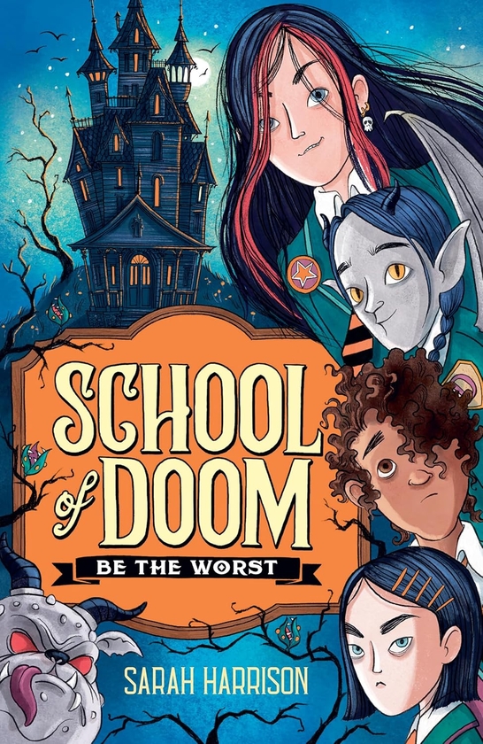 Паперова книга «School of Doom», автор Сара Харрисон - фото №1