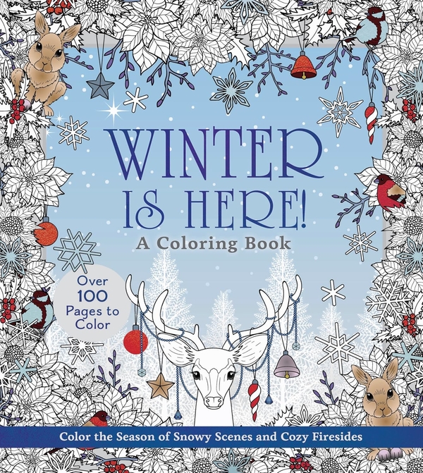 Paper book «Winter is Here! A Coloring Book», author Editors of Chartwell Books - фото №1