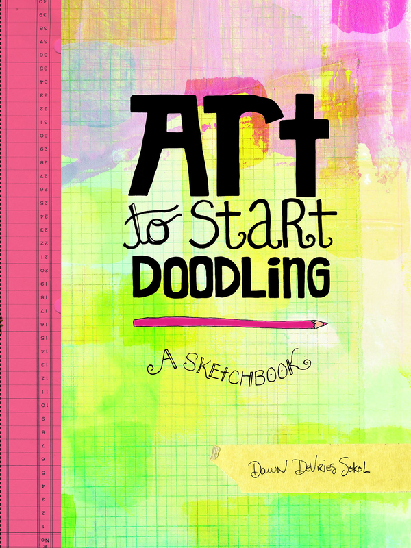 Паперова книга «Art to Start Doodling. A Sketchbook», автор Доун ДеВріс Сокол - фото №1