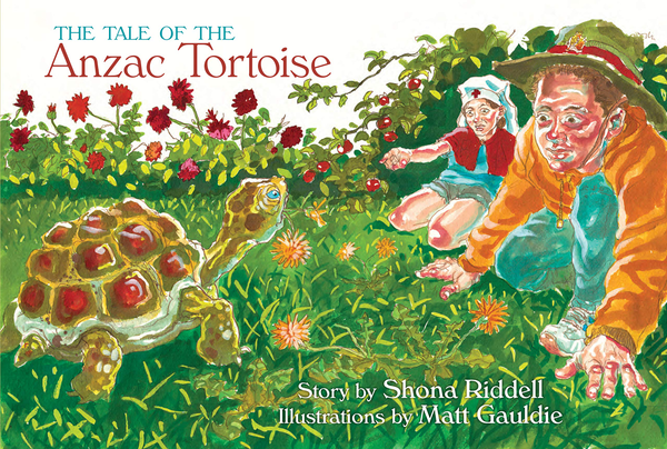 Паперова книга «The Tale of the Anzac Tortoise», автор Шона Рідделл - фото №1