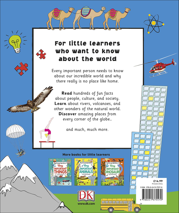 Бумажная книга «My Very Important World. For Little Learners who want to Know about the World» - фото №1