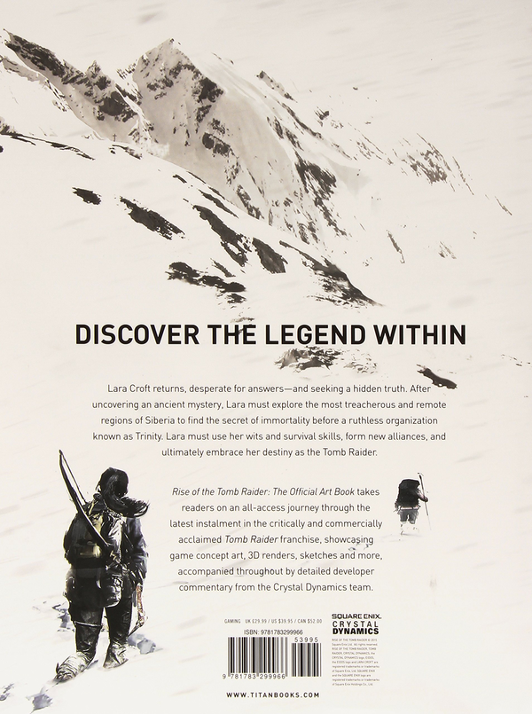 Бумажная книга «Rise of the Tomb Raider: The Official Art Book», автор Энди Маквитти - фото №1