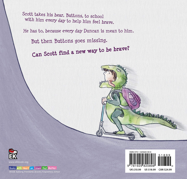 Бумажная книга «A Boy, His Bear and a Bully», автор Кати Флэннигэн - фото №1
