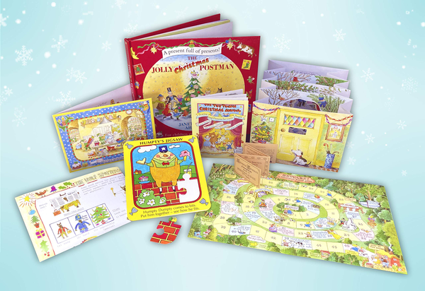Паперова книга «The Jolly Christmas Postman», автор Аллан Альберг - фото №1