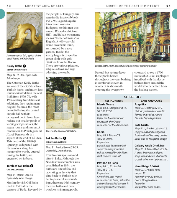 Паперова книга «Budapest Pocket Map and Guide» - фото №1