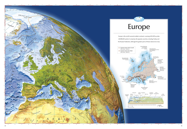 Бумажная книга «Concise World Atlas. Everything You Need to Know About Our Planet Today » - фото №1