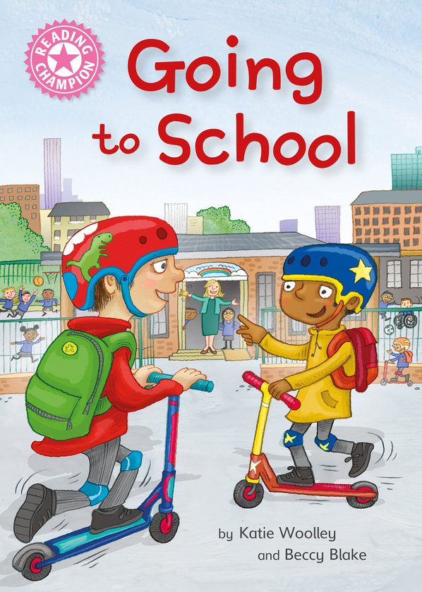[object Object] «Going to School. Independent Reading Non-Fiction Pink 1a», автор Кеті Вулі - фото №1