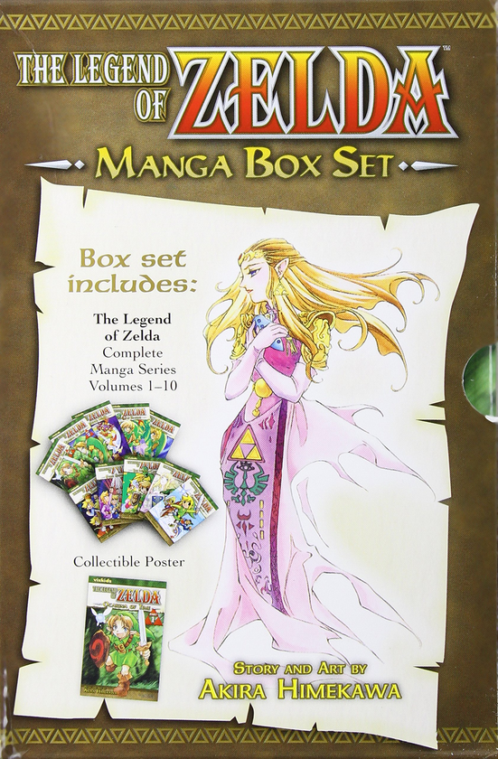 Бумажная книга «The Legend of Zelda Complete Box Set», автор Акира Химекава - фото №1