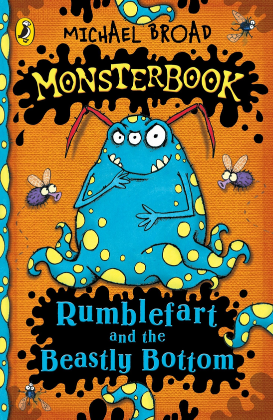 Паперова книга «Monsterbook: Rumblefart and the Beastly Bottom», автор Майкл Брод - фото №1