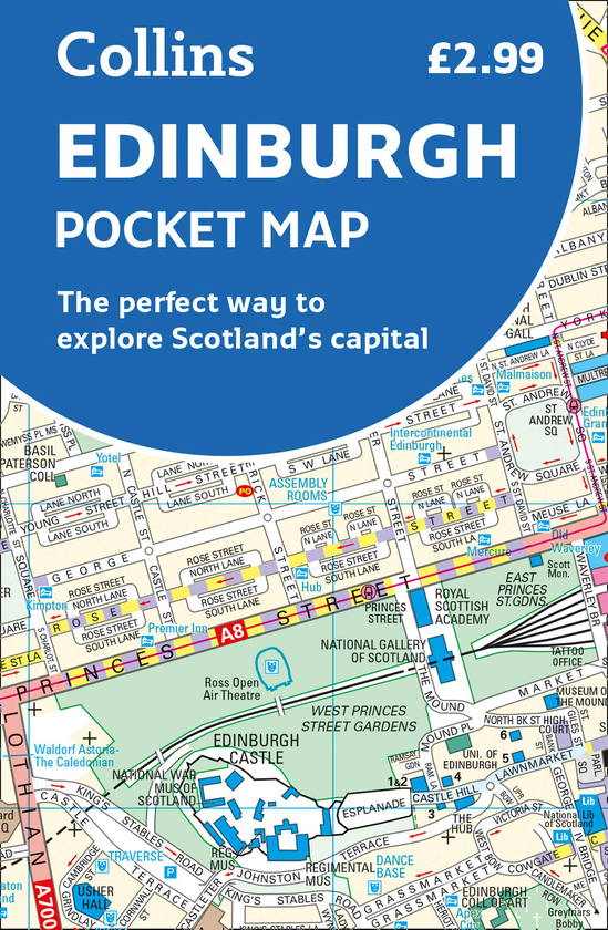 Бумажная книга «Edinburgh Pocket Map: The perfect way to explore Edinburgh» - фото №1