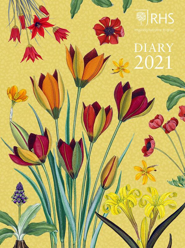 Бумажная книга «Royal Horticultural Society Desk Diary 2021» - фото №1