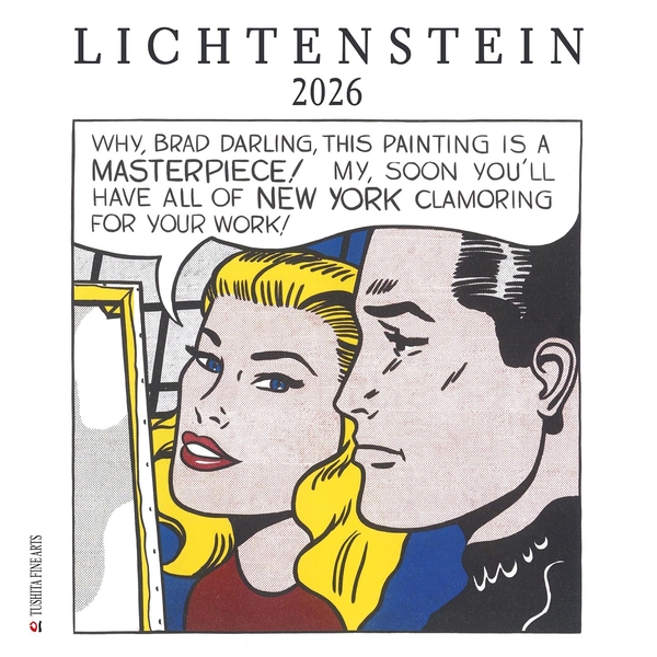 Бумажная книга «Roy Lichtenstein 2026» - фото №1