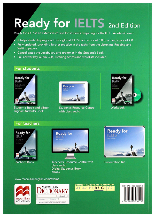 [object Object] «Ready For IELTS. Workbook With Answer Key Pack », автор Луи Роджерс - фото №2 - миниатюра