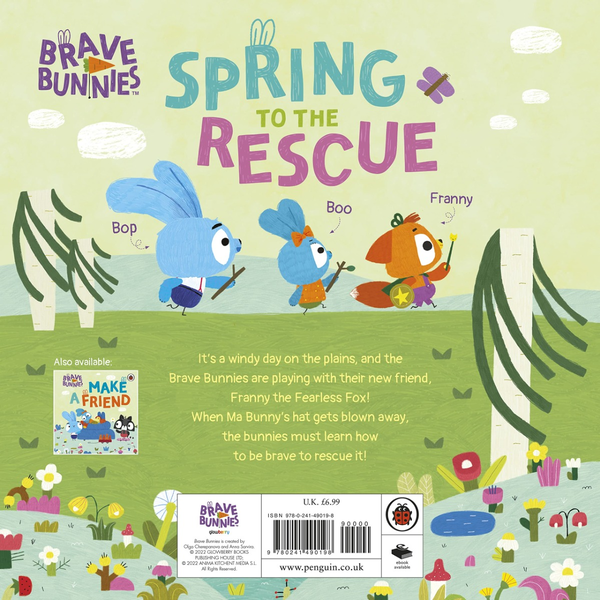Паперова книга «Brave Bunnies Spring to the Rescue» - фото №1