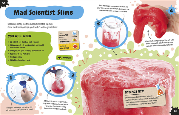 Бумажная книга «Super Slime. 30 Safe Inventive Slime Recipes» - фото №1