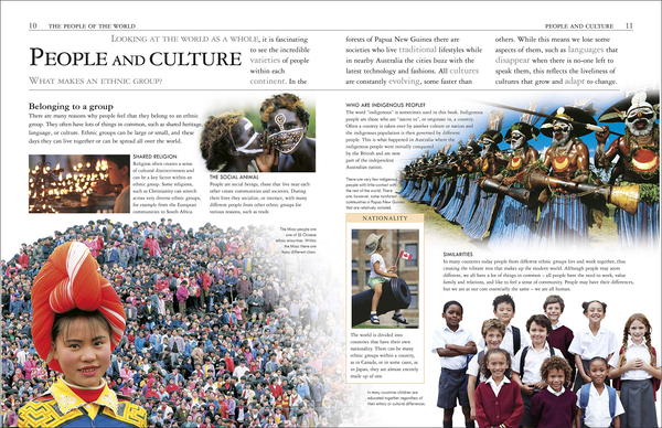 Паперова книга «People and Places. A Children's Encyclopedia» - фото №1