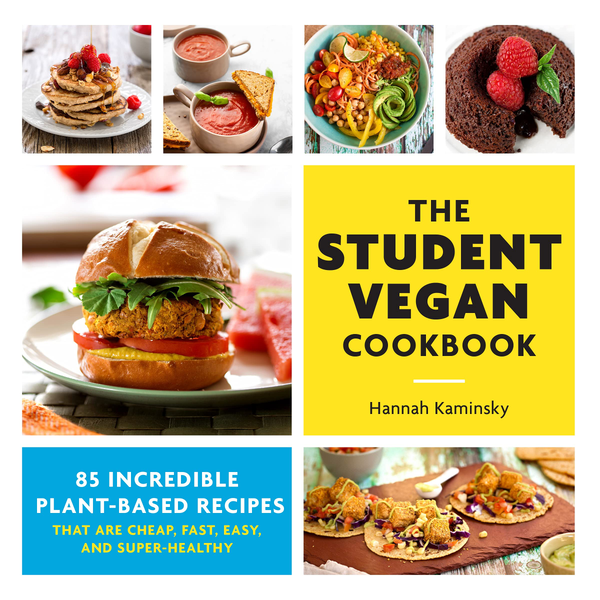 Паперова книга «Student Vegan Cookbook», автор Ханна Камінський - фото №1