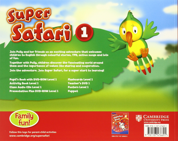 Бумажная книга «Super Safari Level 1. Activity Book », автор Герберт Пухта - фото №1