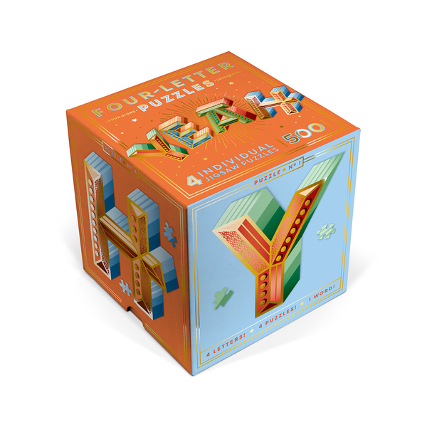 Бумажная книга «Knock Knock Yeah Four-Letter Puzzle» - фото №1
