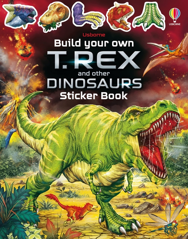 [object Object] «Build Your Own T. Rex and Other Dinosaurs. Sticker Book», автор Сем Сміт - фото №1