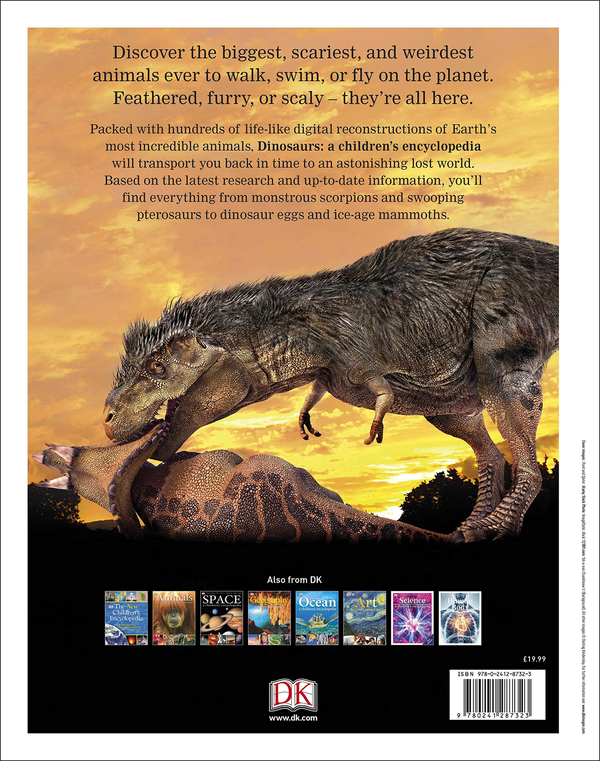 Бумажная книга «Dinosaurs A Children's Encyclopedia» - фото №1