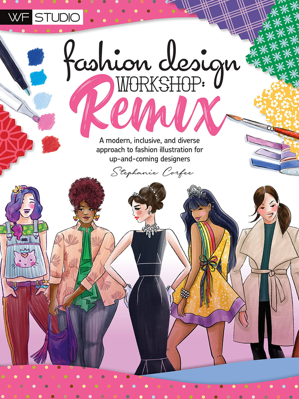 Бумажная книга «Fashion Design Workshop. Remix», автор Стефани Корфи - фото №1