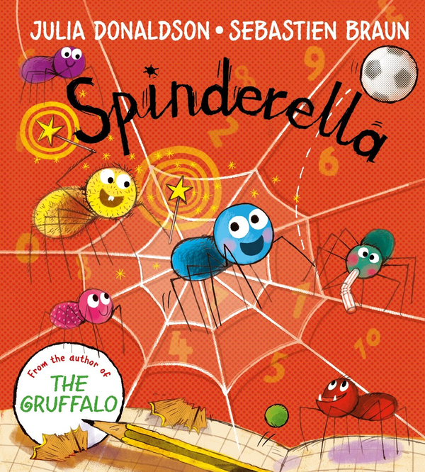 Бумажная книга «Spinderella board book», автор Джулия Дональдсон - фото №1