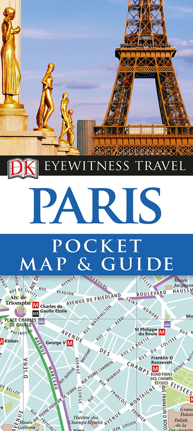 Паперова книга «Paris Pocket Map and Guide » - фото №1