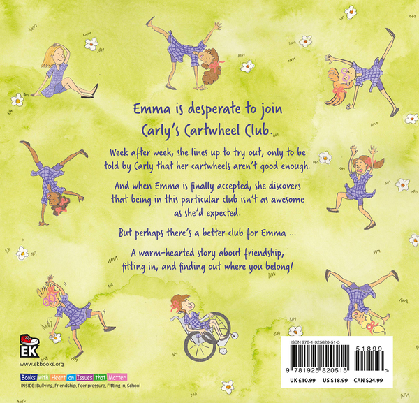 Бумажная книга «Turning Cartwheels. When trying to fit in leaves you in a spin», автор Эми Адени - фото №1