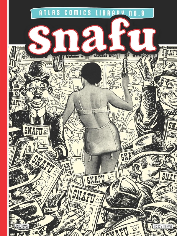 Паперова книга «The Atlas Comics Library No. 8: Snafu», автор Стен Лі - фото №1