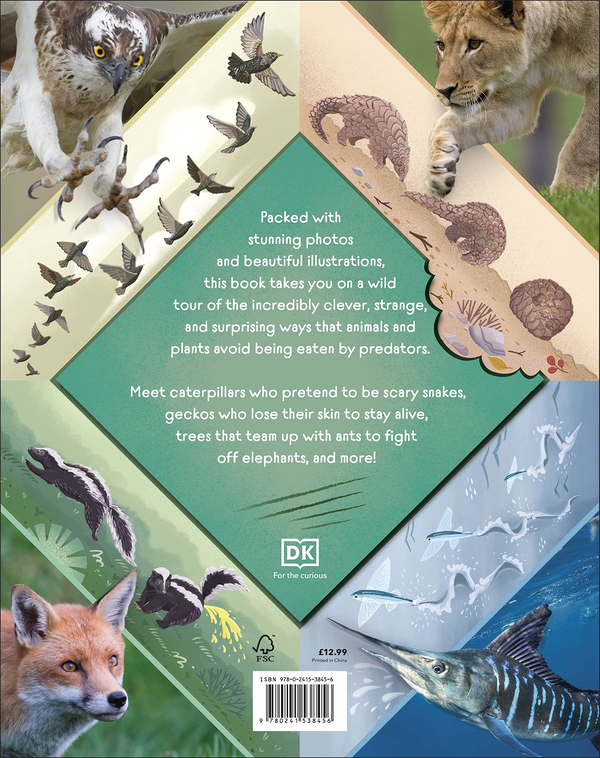 Паперова книга «How Not to Get Eaten. More than 75 Incredible Animal Defenses», автор Жозетт Рівз - фото №1