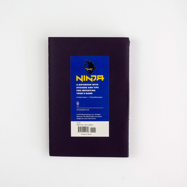 Паперова книга «Ninja Notebook: Notebook with Stickers and Tips to Improve Your E-Game», автор Тайлер 'ніндзя' Блевінс - фото №1