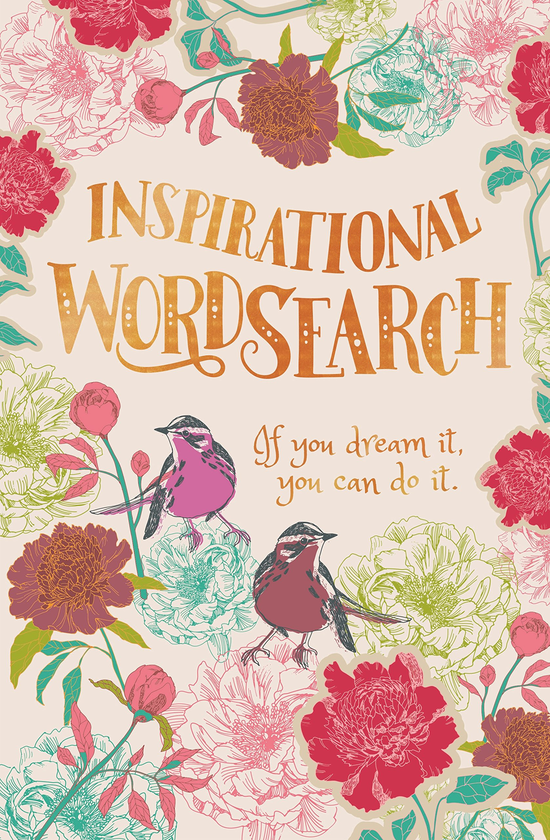 Бумажная книга «Inspirational Wordsearch», автор Эрик Сондерс - фото №1