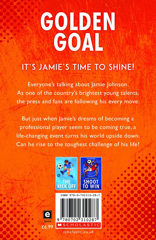 Бумажная книга «Jamie Johnson 3. Golden Goal (2021 edition)», автор Дэн Фридман - фото №1