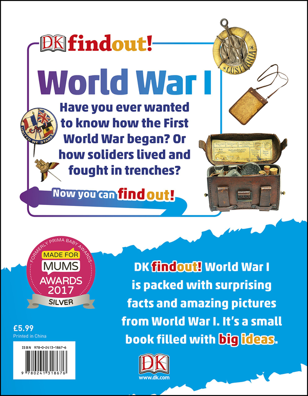 Бумажная книга «DKfindout! World War I » - фото №1