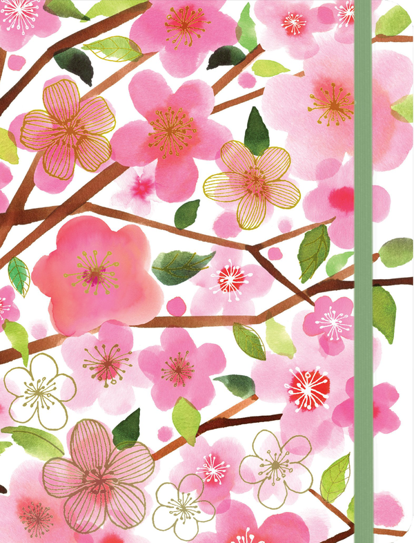 Бумажная книга «Gilded Journal: Cherry Blossoms », автор Маргарет Берг - фото №1