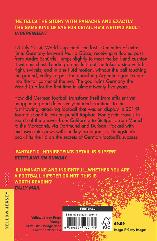 Паперова книга «Das Reboot. How German Football Reinvented Itself and Conquered the World», автор Рафаель Хонігштейн - фото №1