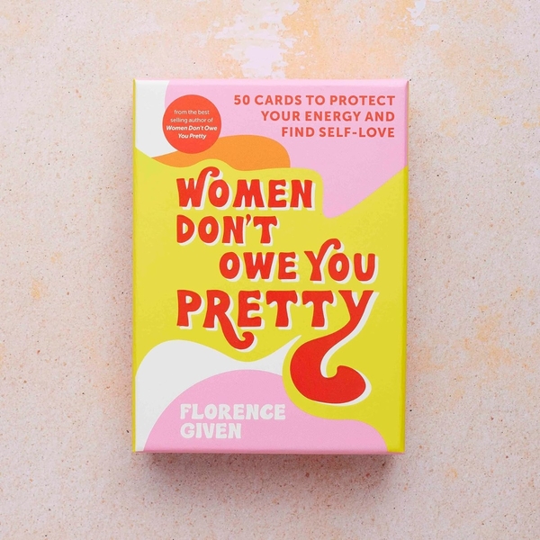 Паперова книга «Women Don't Owe You Pretty. The Card Deck 50 Cards to Protect Your Energy and Find Self-Love» - фото №1