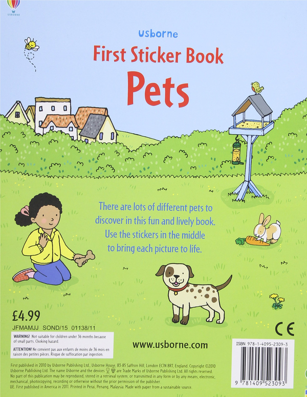 Паперова книга «Pets», автор Джессіка Грінвелл - фото №1
