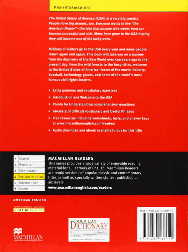 Бумажная книга «Pre-Intermediate: Cultural Reader - The United States of America (+ CD-ROM)», авторов Coleen Degnan-Veness, Chantal Veness - фото №1