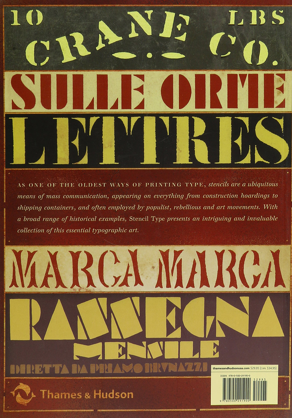Паперова книга «Stencil Type», авторів Стівен Хеллер, Луїза Філі - фото №1
